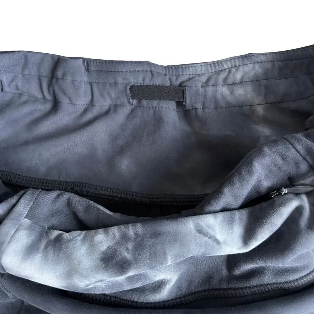 Baleaf Flyleaf Tie Dye Grey Blue‎ Tennis Skort Medium Built-In Shorts